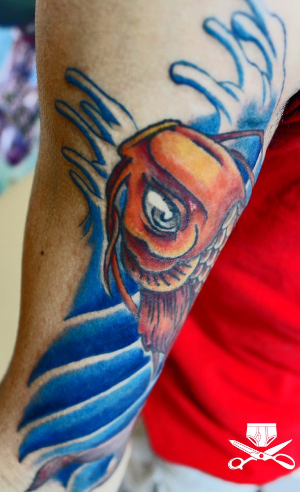 Tags color koi fish tattoo