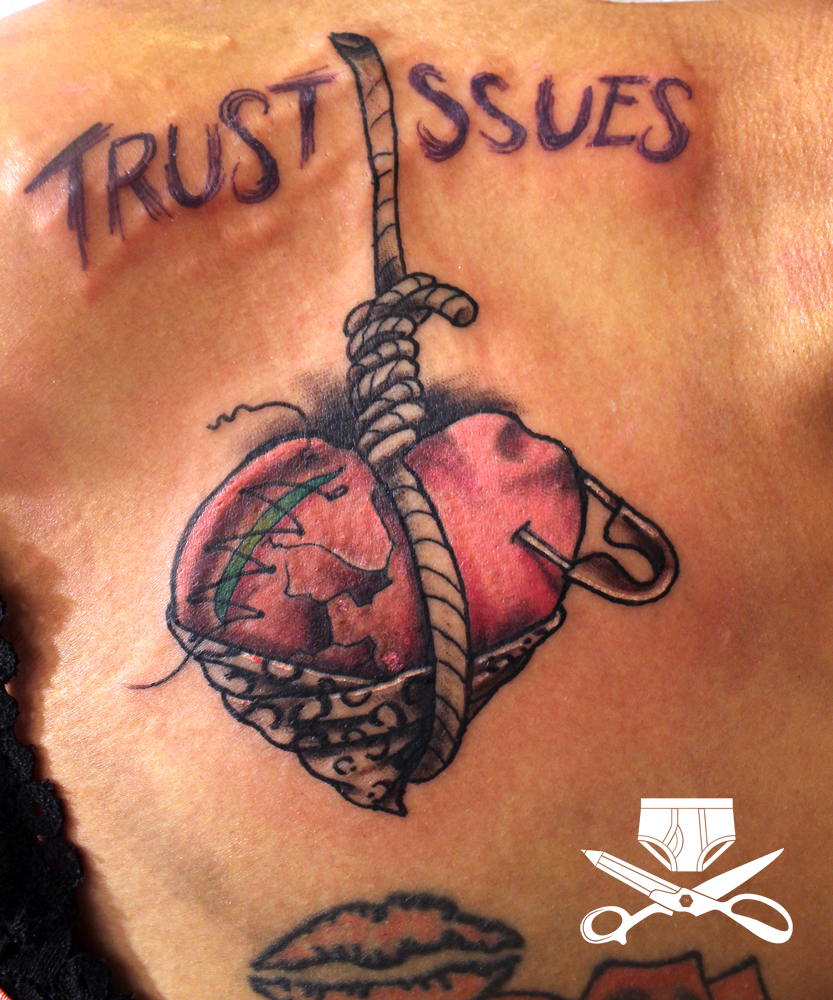 Trust Your Struggle Quoute Tattoo Design